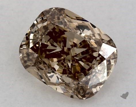  1.01 Carat Brown SI2  cushion modified diamond